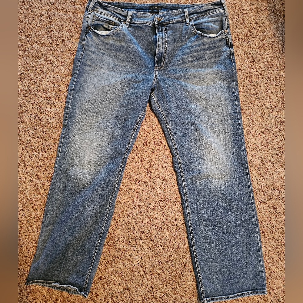 Silver men's jeans Zac W44/L32 #8